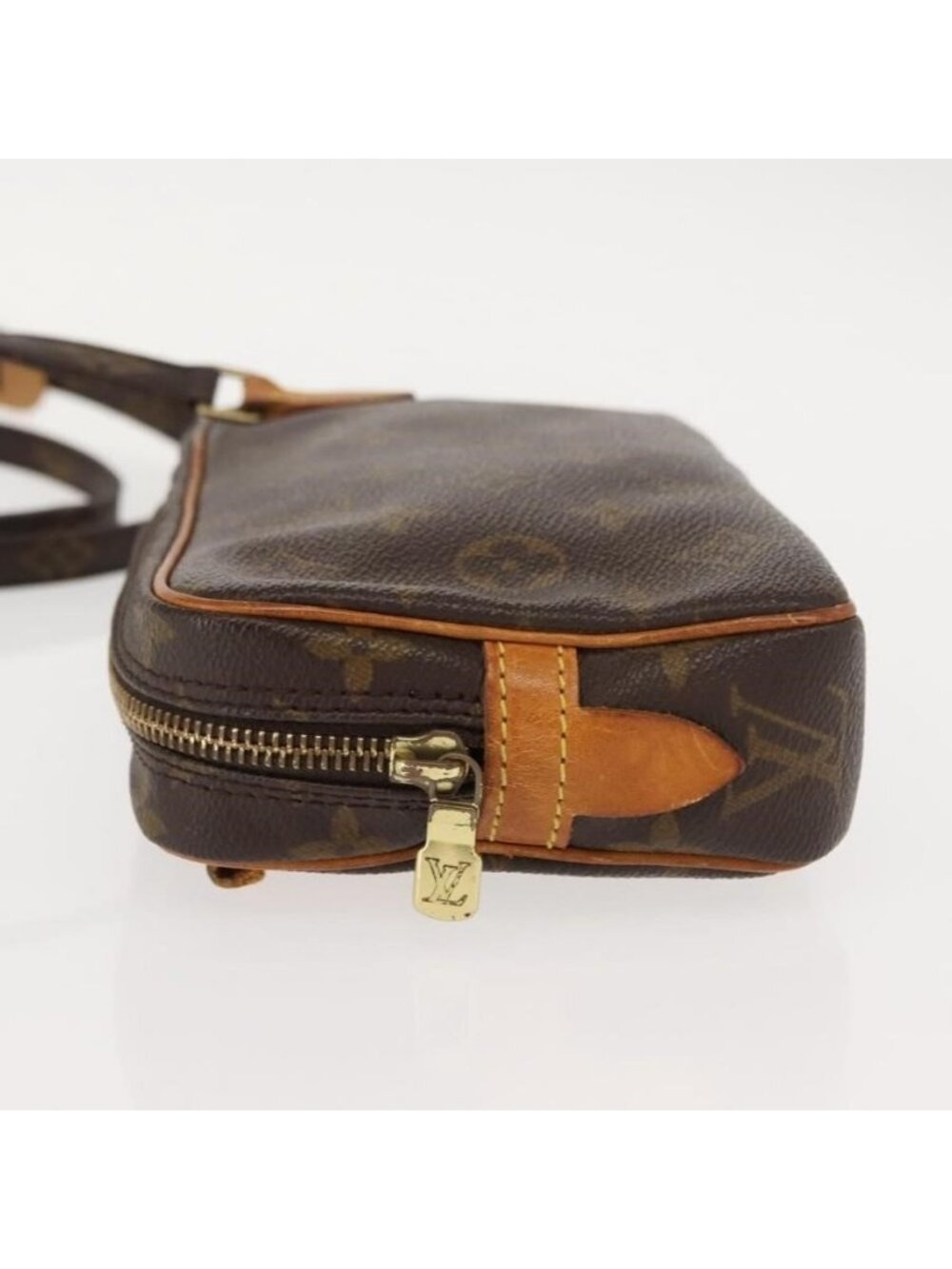 Authentic LOUIS VUITTON Monogram Marly Bandouliere Shoulder Bag M51828 LV - Picture 11 of 16